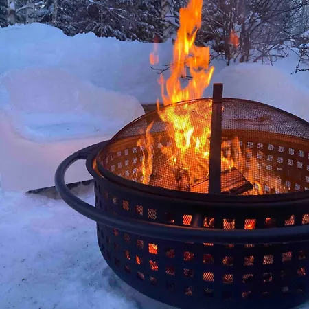 Scandinavian With Private Sauna Rovaniemi